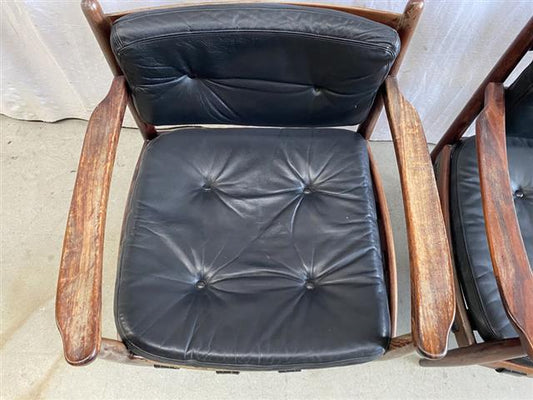 Poltrone coppia Eric Merthen design danese vintage [j44254]