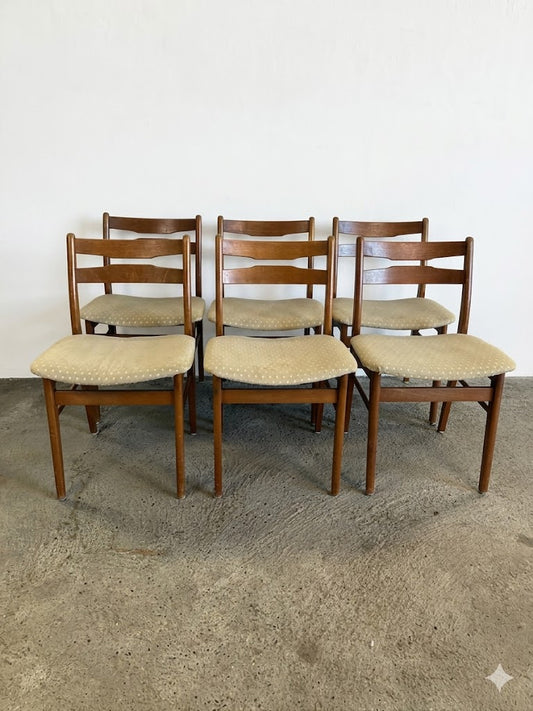Set 6 Sedie design danese vintage anni 50 | ck2386