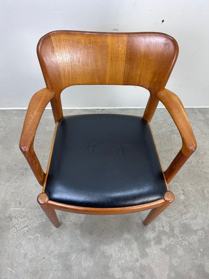 Sedia con braccioli Niels Kofoed design svedese vintage anni 60 | nr10124