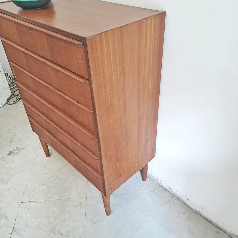 Cassettiera design danese originale vintage anni 50 [70j-39784]