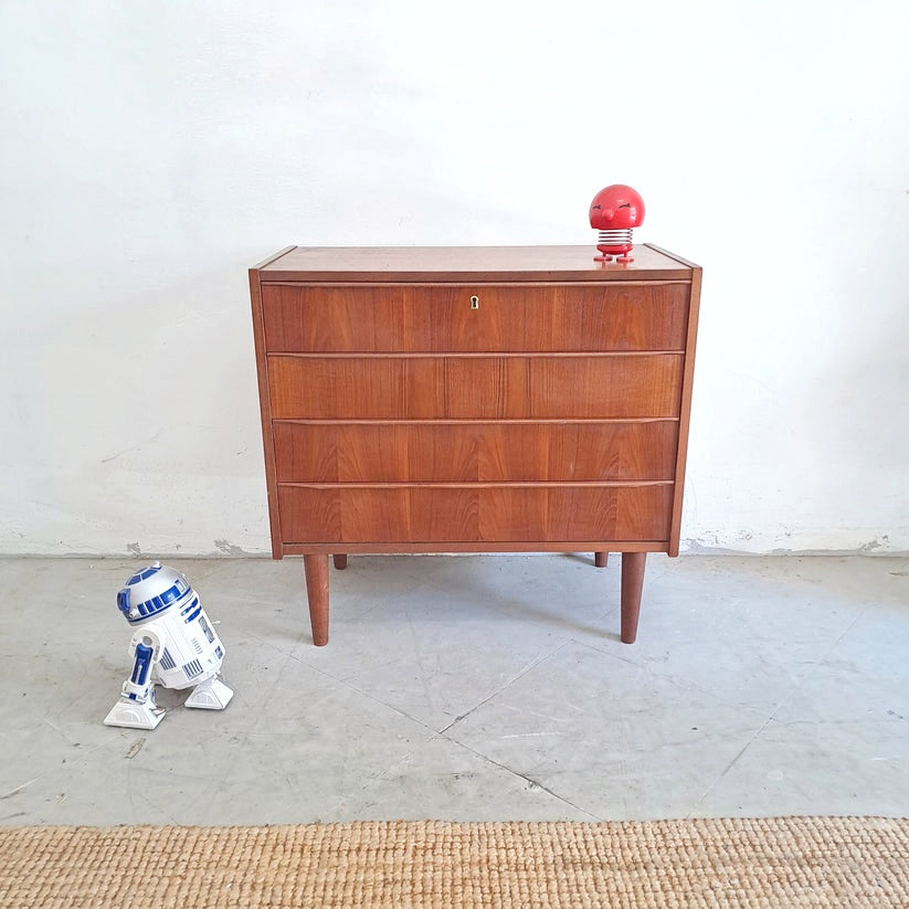 Cassettiera design danese originale vintage anni 50 [68j-40039]