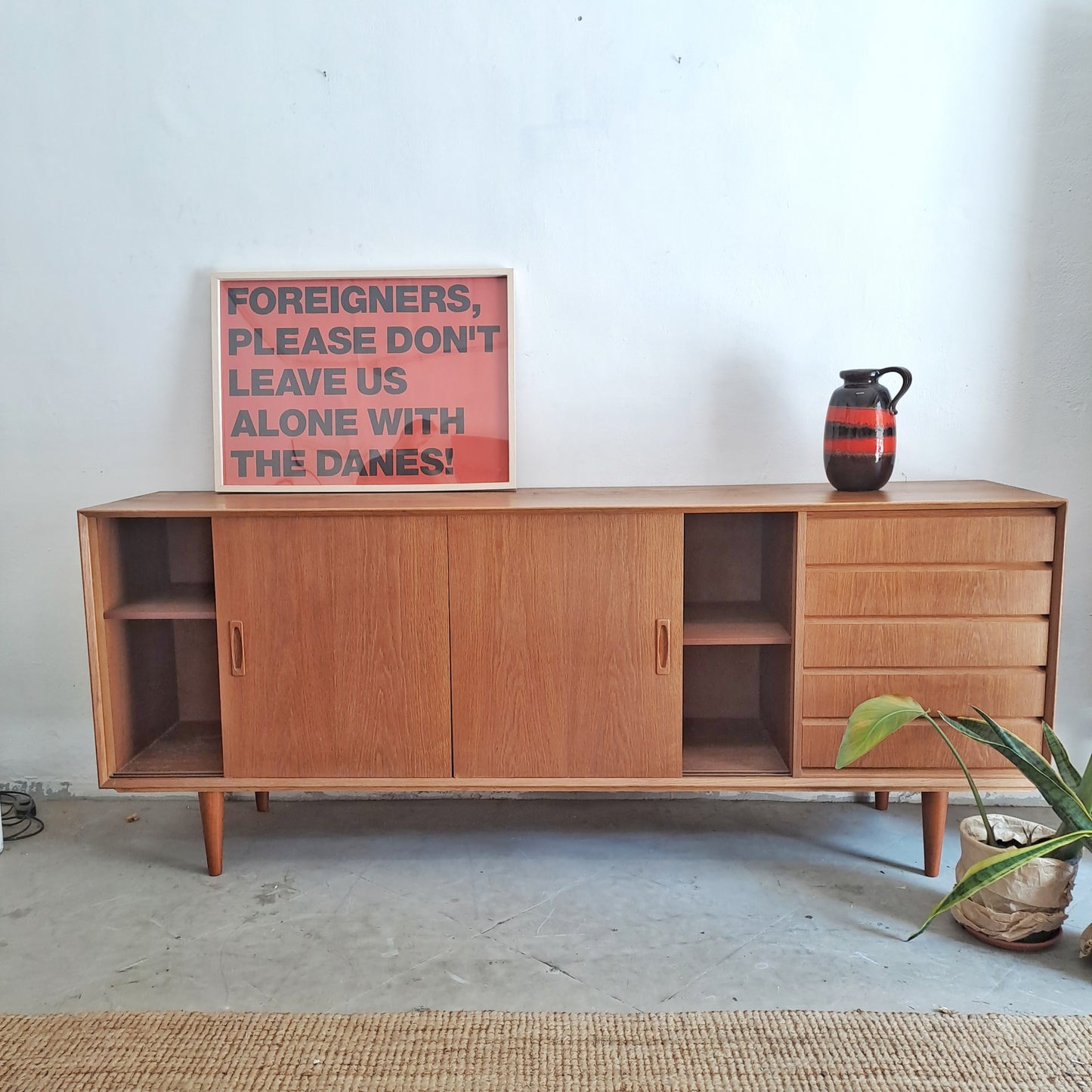 Sideboard design danese vintage anni 50 [74st-3]