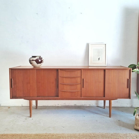 Sideboard vintage design danese originale [71ntk] misure L.190 H.81 P.48