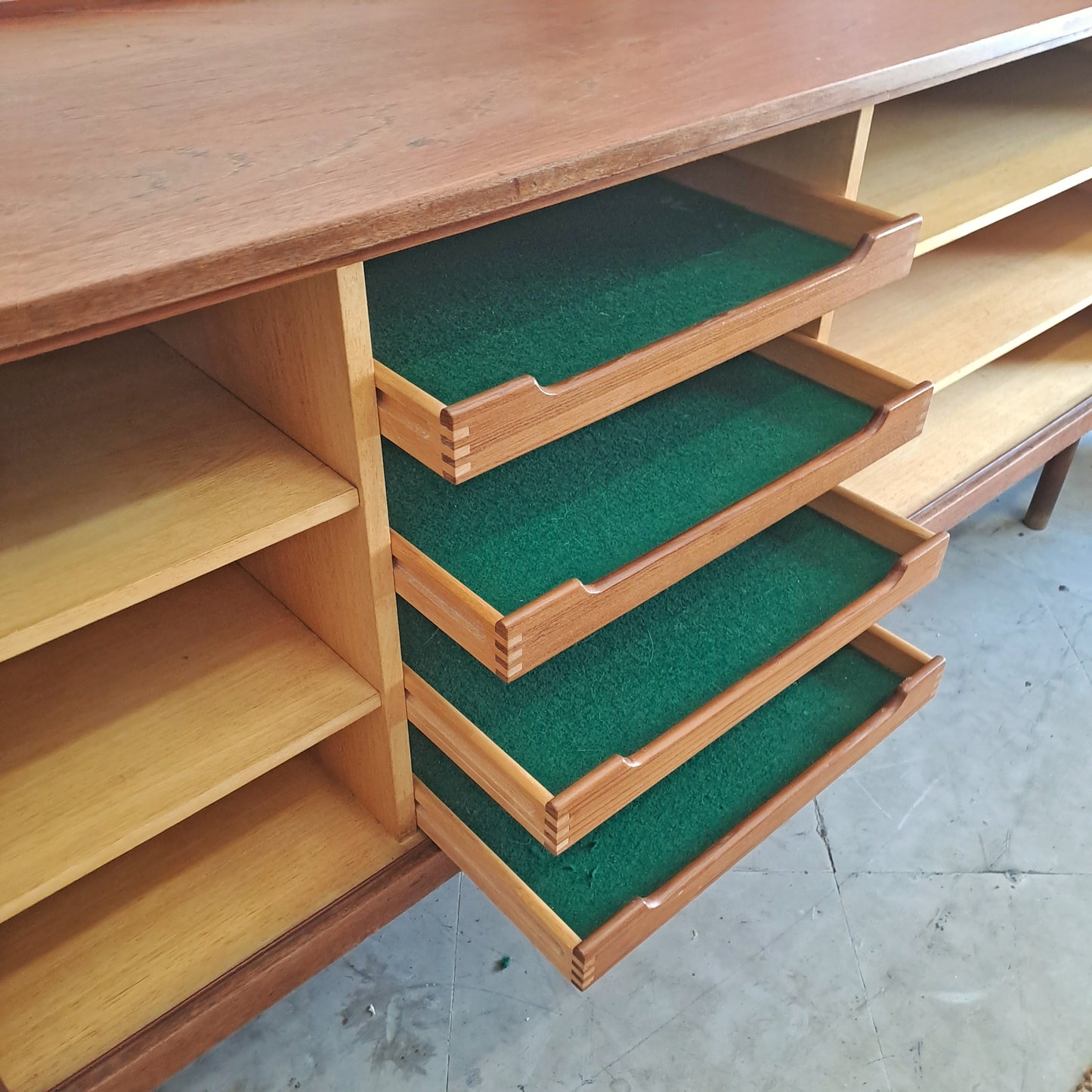 * raro * Sideboard Ib Kofod-Larsen vintage design danese originale anni 50 [kofod]