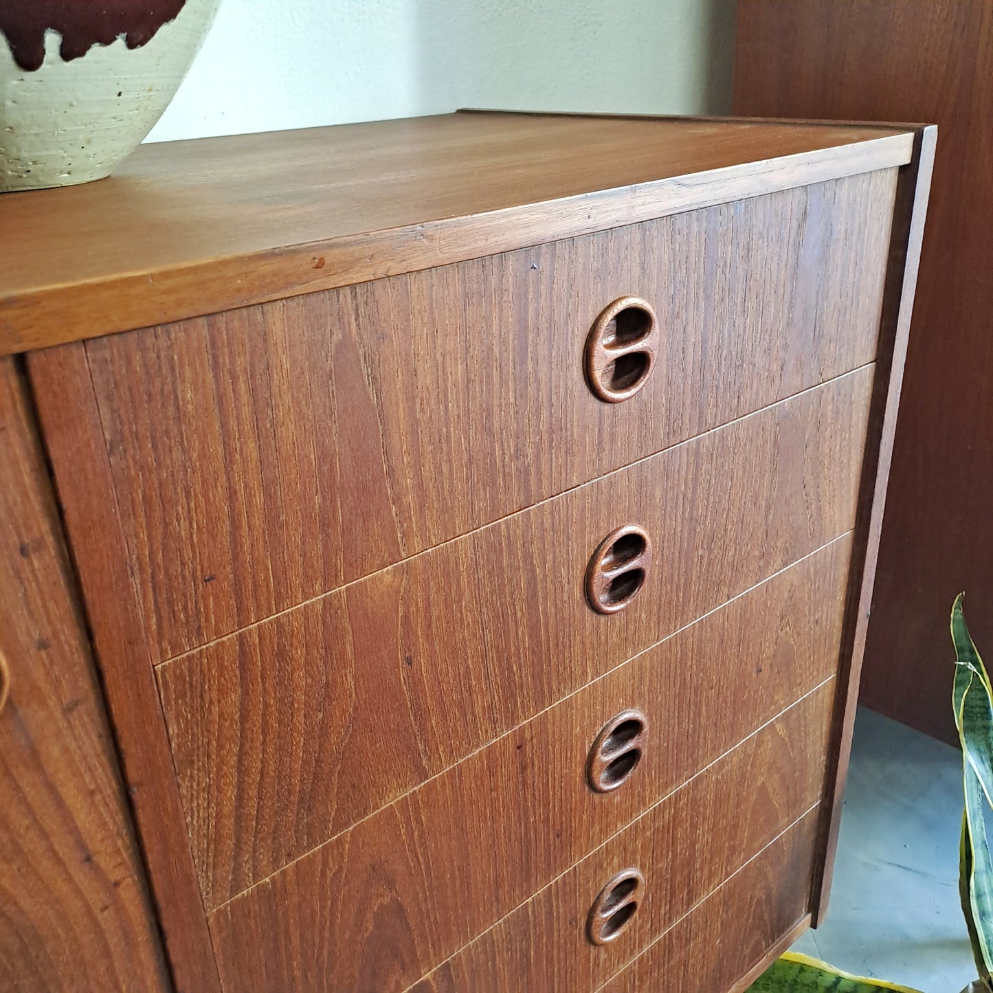 Sideboard vintage design danese originale anni 50 [68vc-1] misure L.200 H.82 P.42