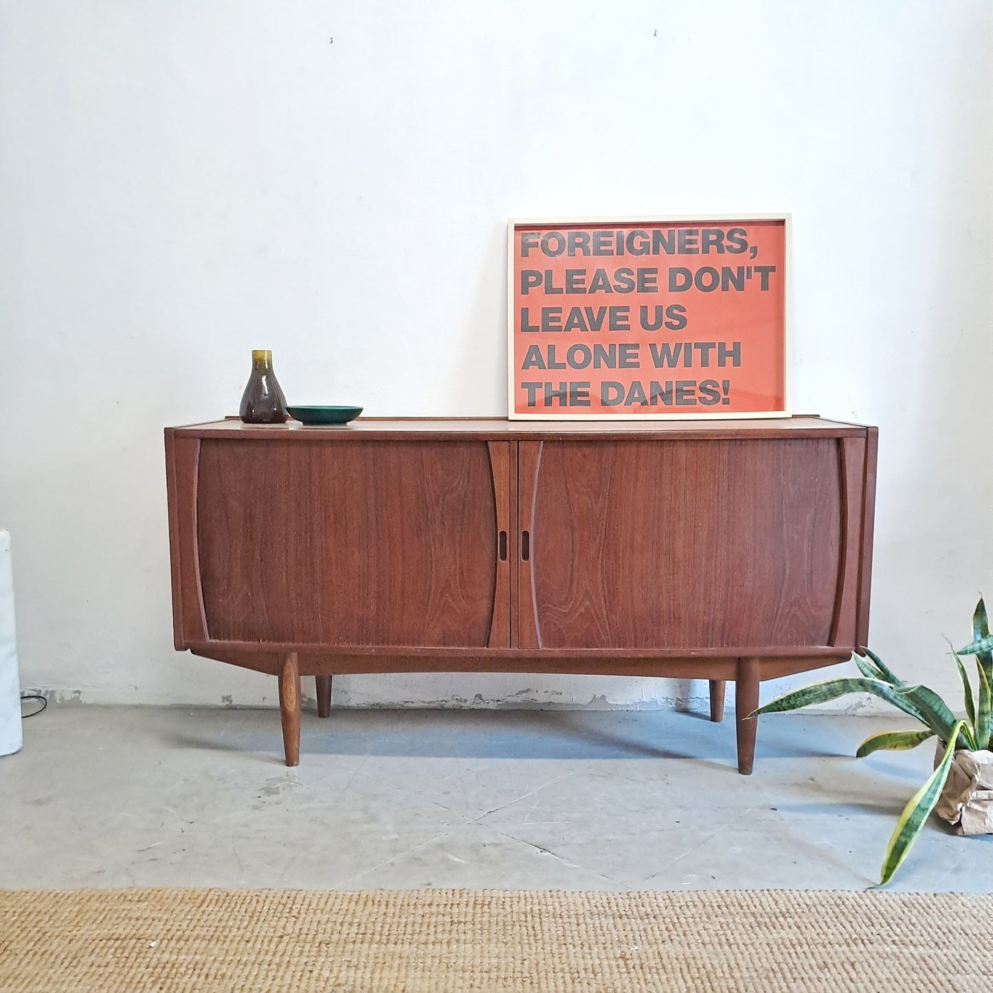 Sideboard vintage design danese originale [72dlx] misure L.158 H.82 P.50