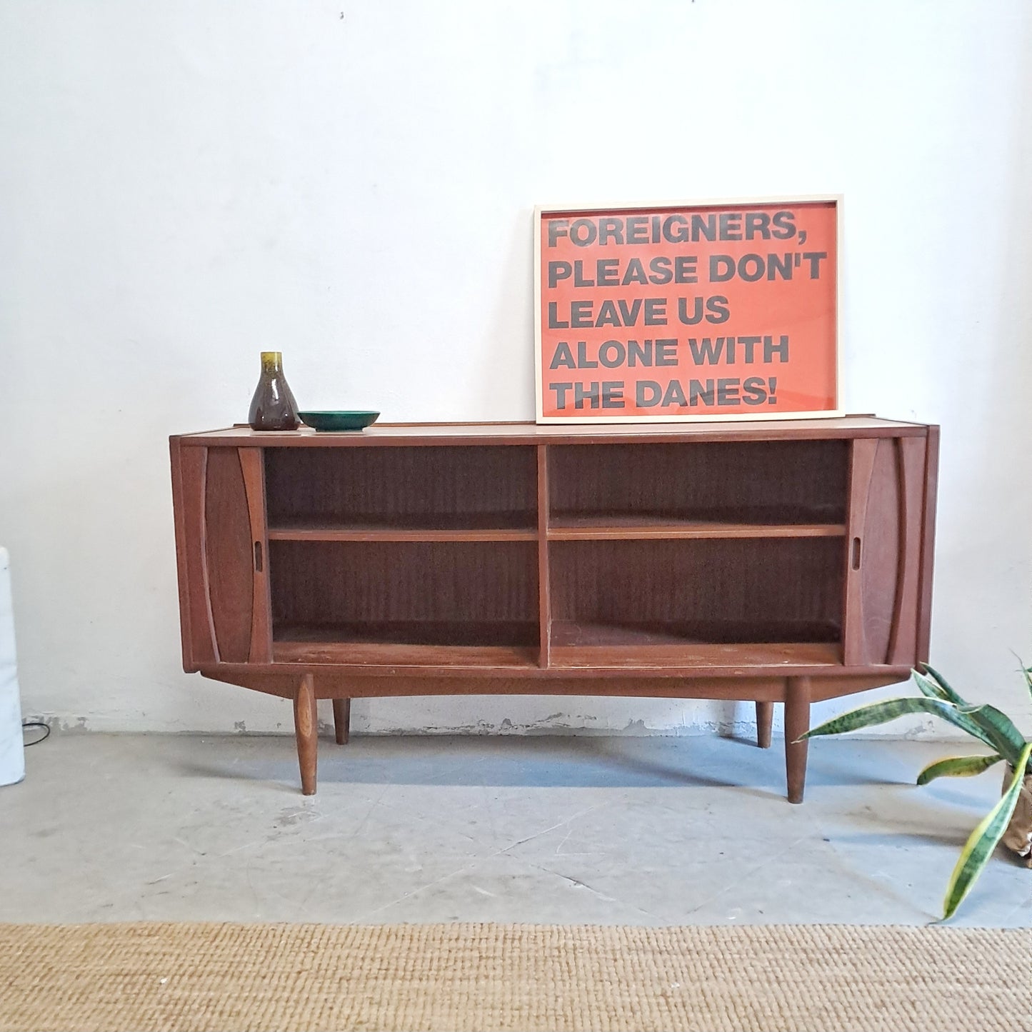 Sideboard vintage design danese originale [72dlx] misure L.158 H.82 P.50