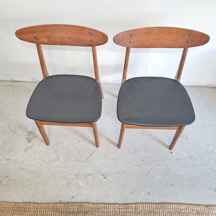 Sedie Farstrup n.210 design danese originale vintage anni 60 [72rdx-fst2n2]