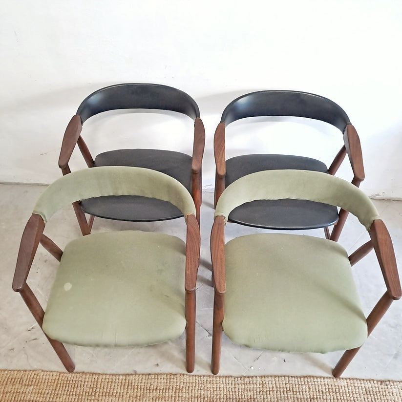 Sedie Thomas Harlev n.213 design danese originale vintage anni 50 [58j-61j-37845+38174]
