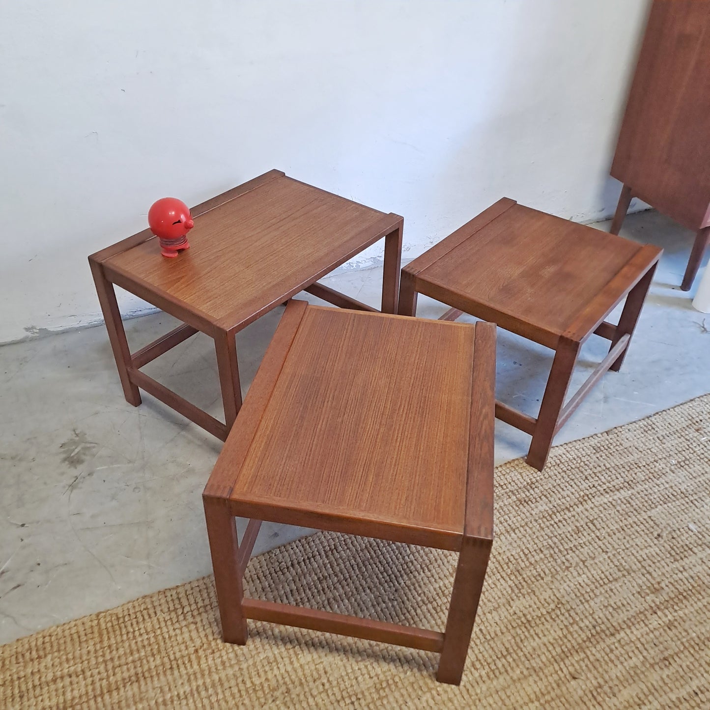 Tavolini tris design danese vintage anni 50 [trizfoz]