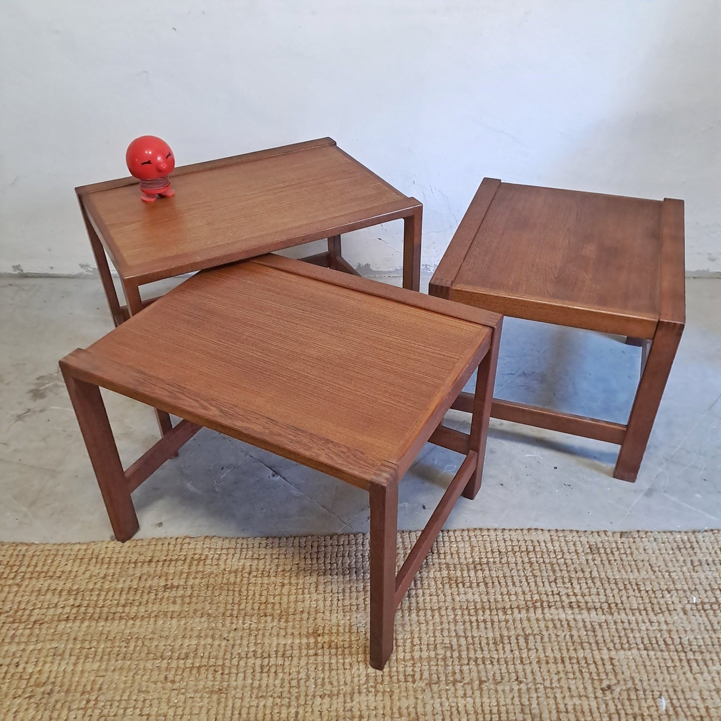 Tavolini tris design danese vintage anni 50 [trizfoz]