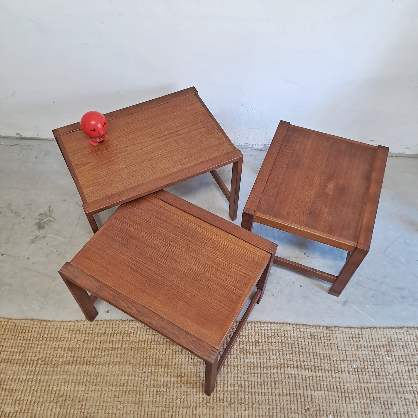 Tavolini tris design danese vintage anni 50 [trizfoz]