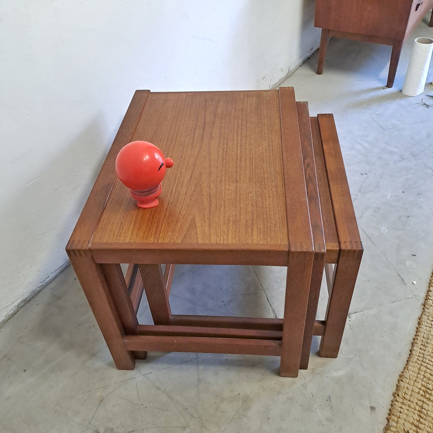 Tavolini tris design danese vintage anni 50 [trizfoz]