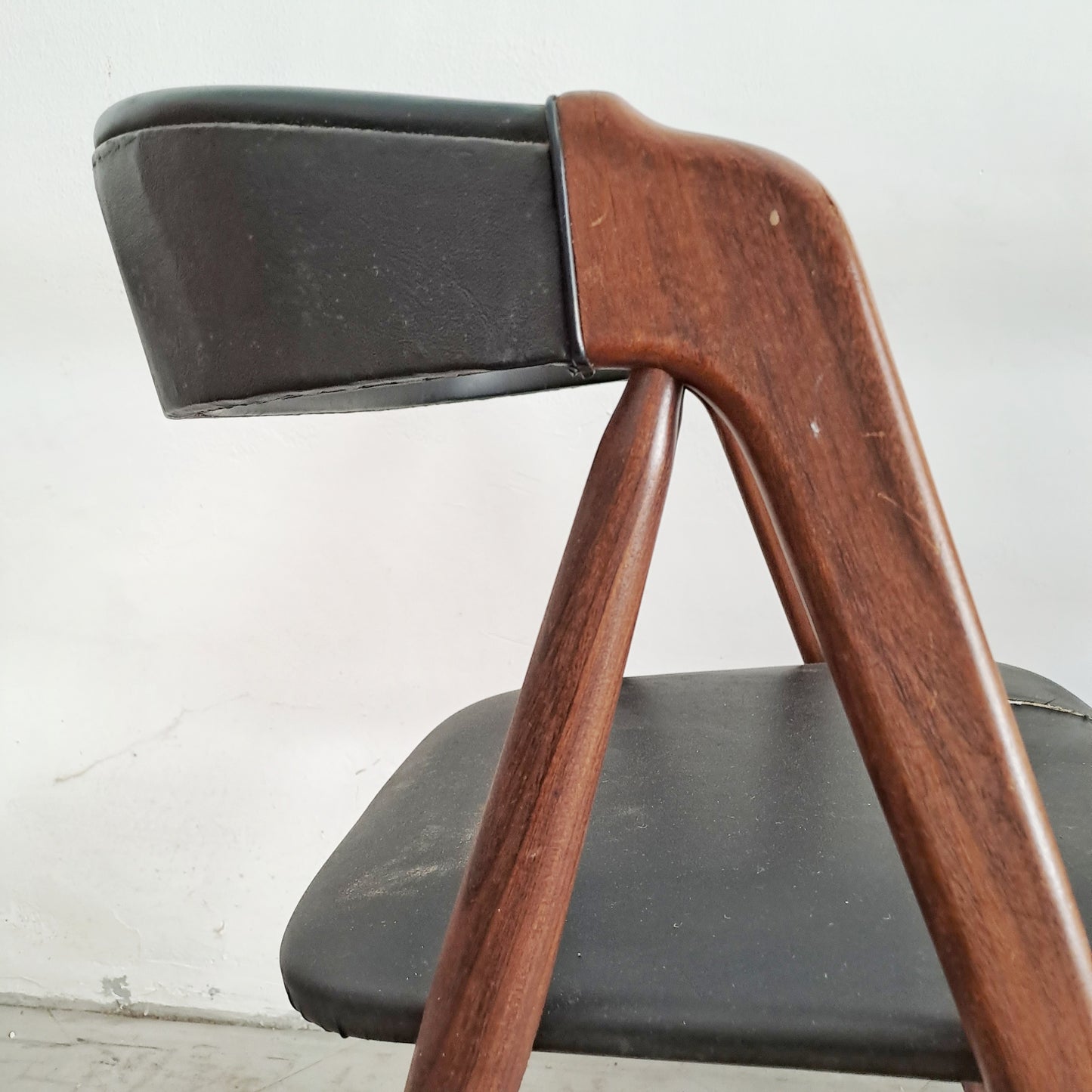 Sedie Th.Harlev mod.205 design danese originale vintage anni 60 [73st-4]