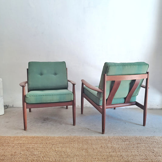 Poltrone Grete Jalk FD118 design danese originale vintage anni 60 [2p-gretejalk]