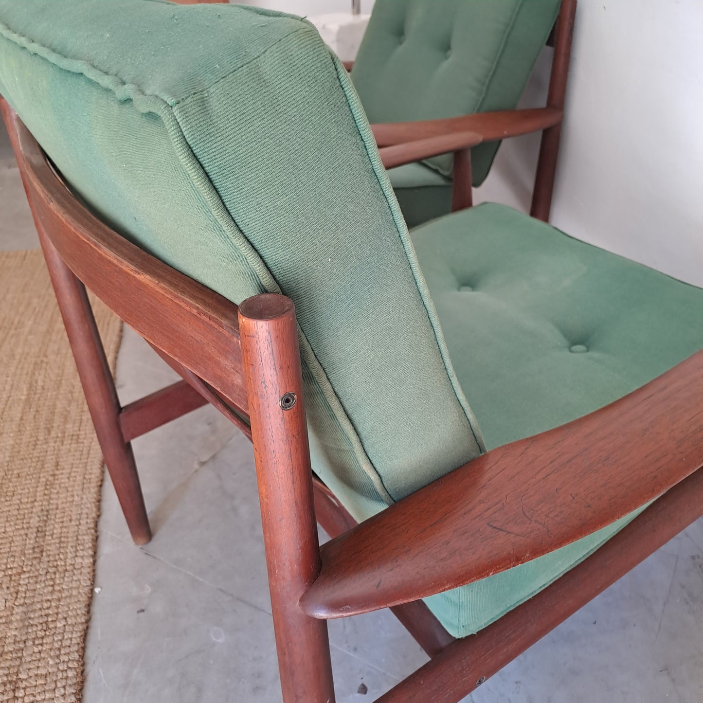 Poltrone Grete Jalk FD118 design danese originale vintage anni 60 [2p-gretejalk]