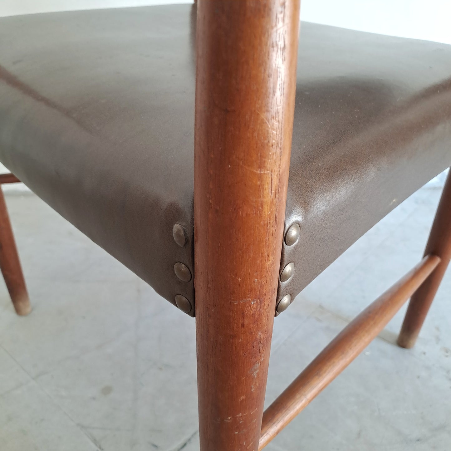 Poltroncina Kurt Olsen design danese vintage anni 50 [pst56-sv]