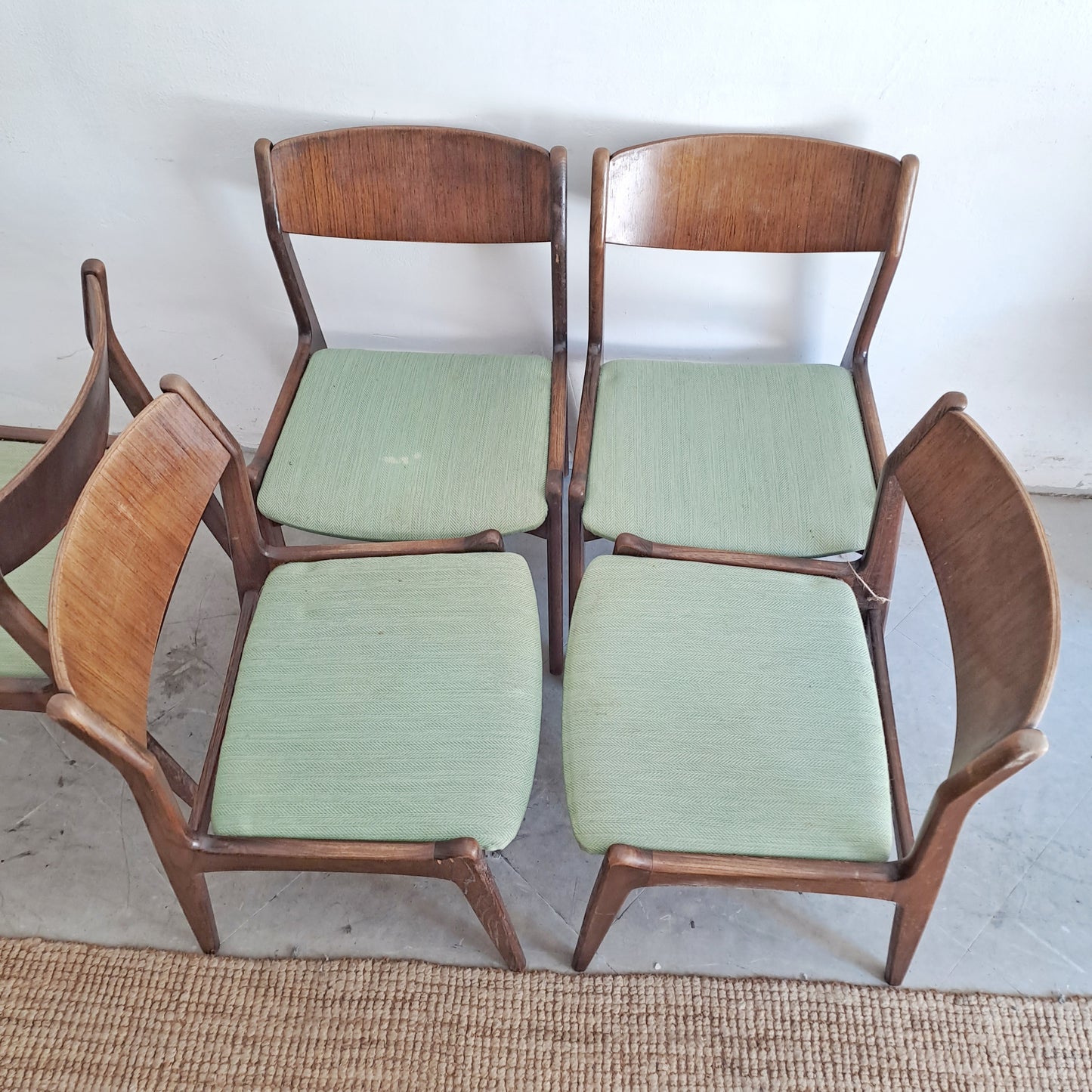 Sedie design danese originale vintage anni 60 [74st-3]