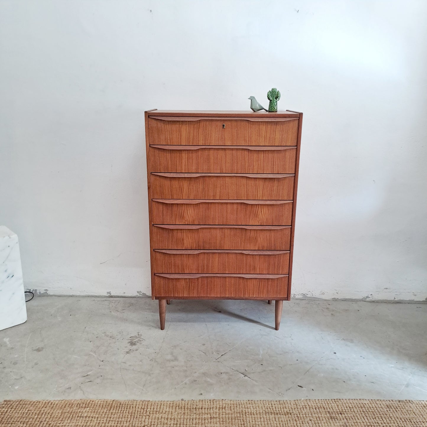 Cassettiera design danese vintage anni 50 [76st2]