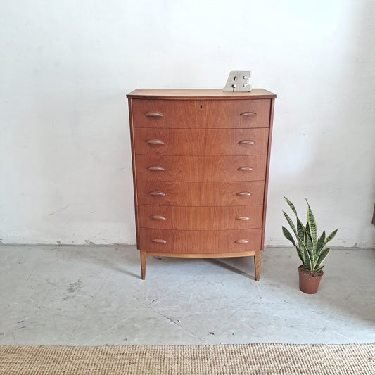 Cassettiera design danese vintage anni 50 [76st3]