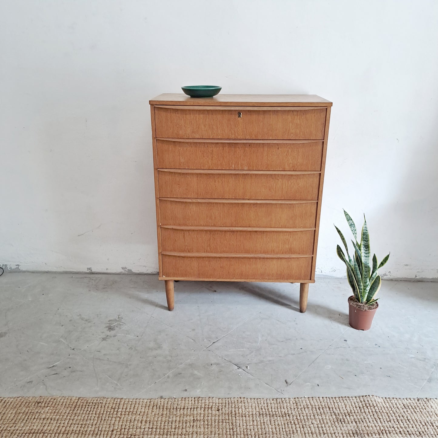 Cassettiera design danese vintage anni 50 [76st1]