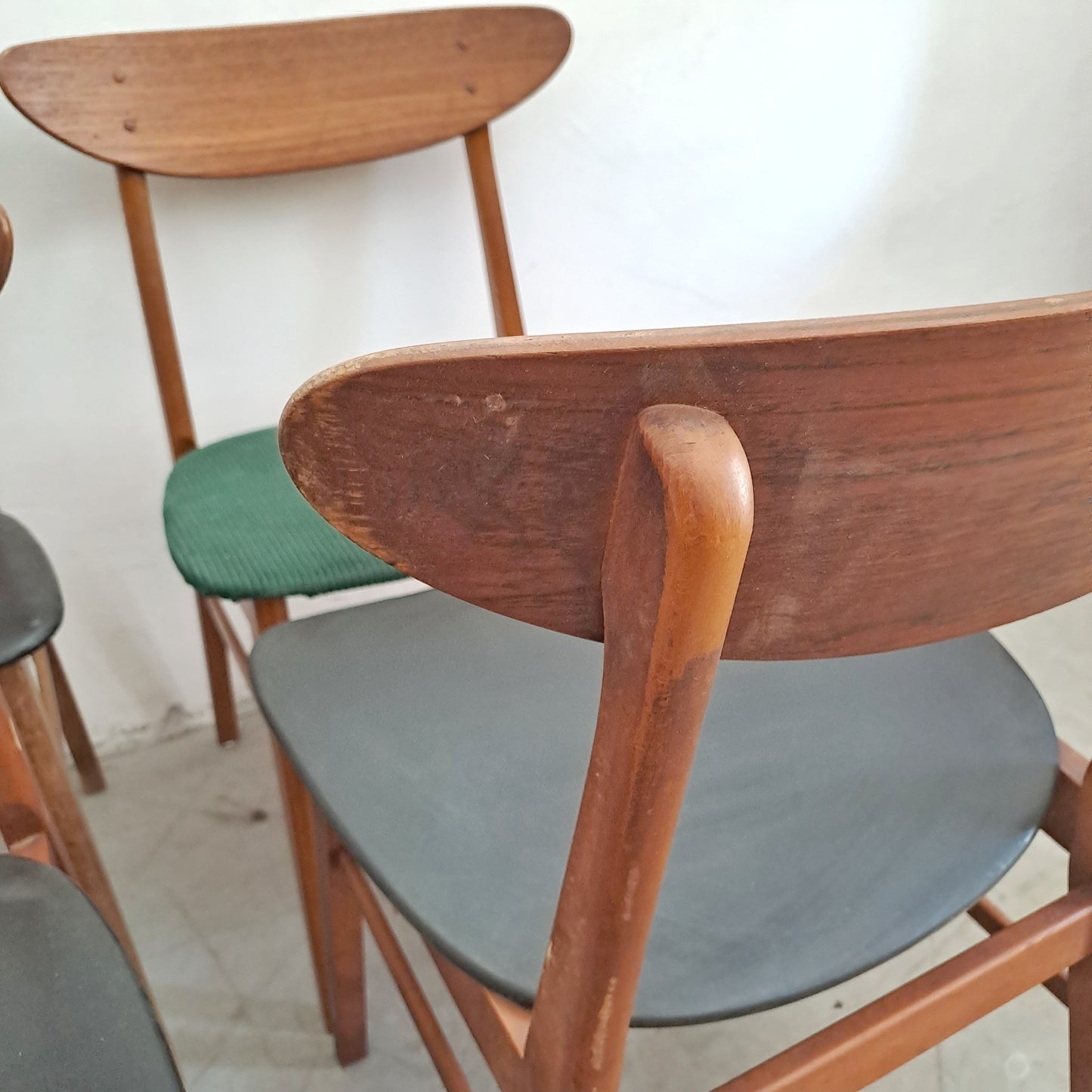 Sedie Farstrup n.210 design danese originale vintage anni 60 [76j4b]