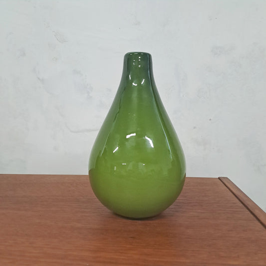 Vaso design scandinavo vintage anni 60 [76verde]