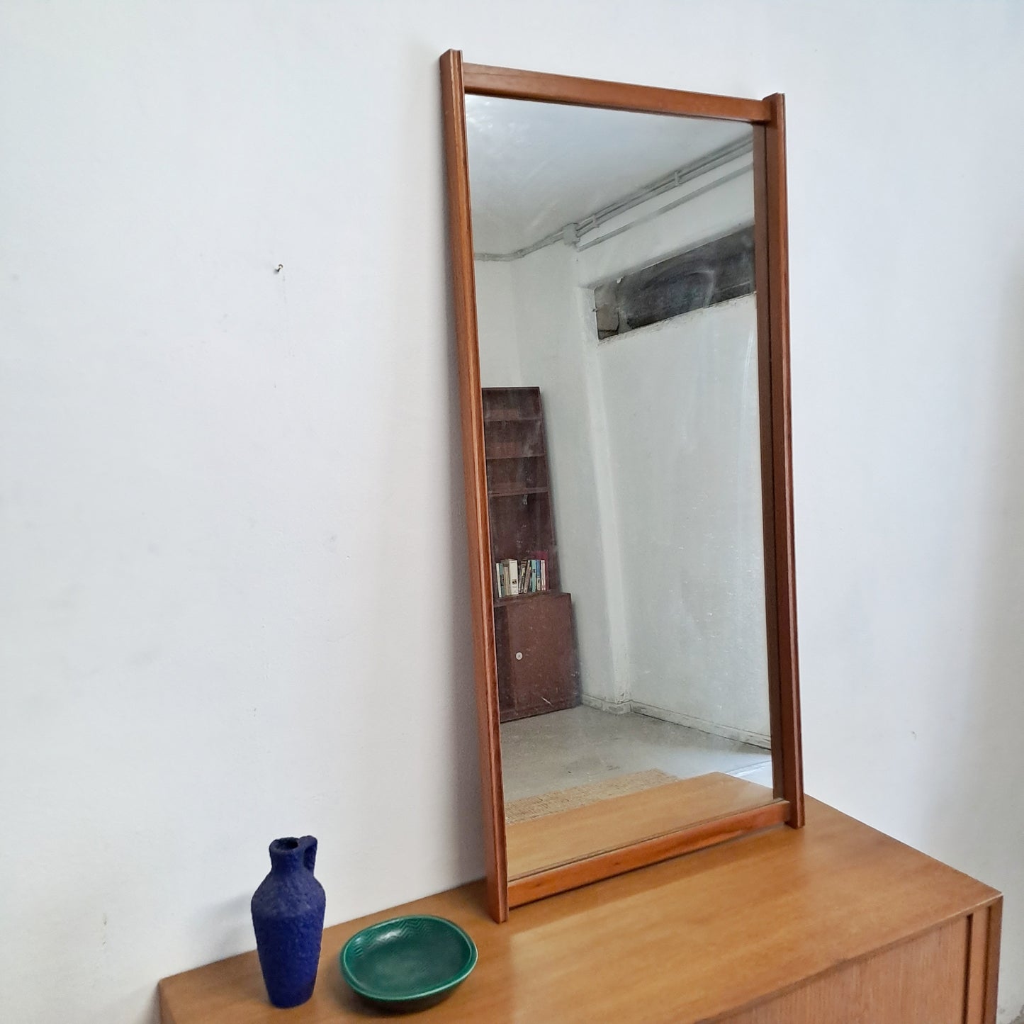 Specchio vintage design svedese originale anni 50 [68sw-5881]
