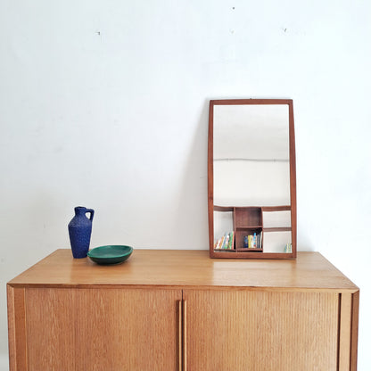 Specchio vintage design danese originale anni 50 [74st3] misure H.70 L.38