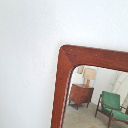 Specchio vintage design danese originale anni 50 [74st7] misure H.60 L.35