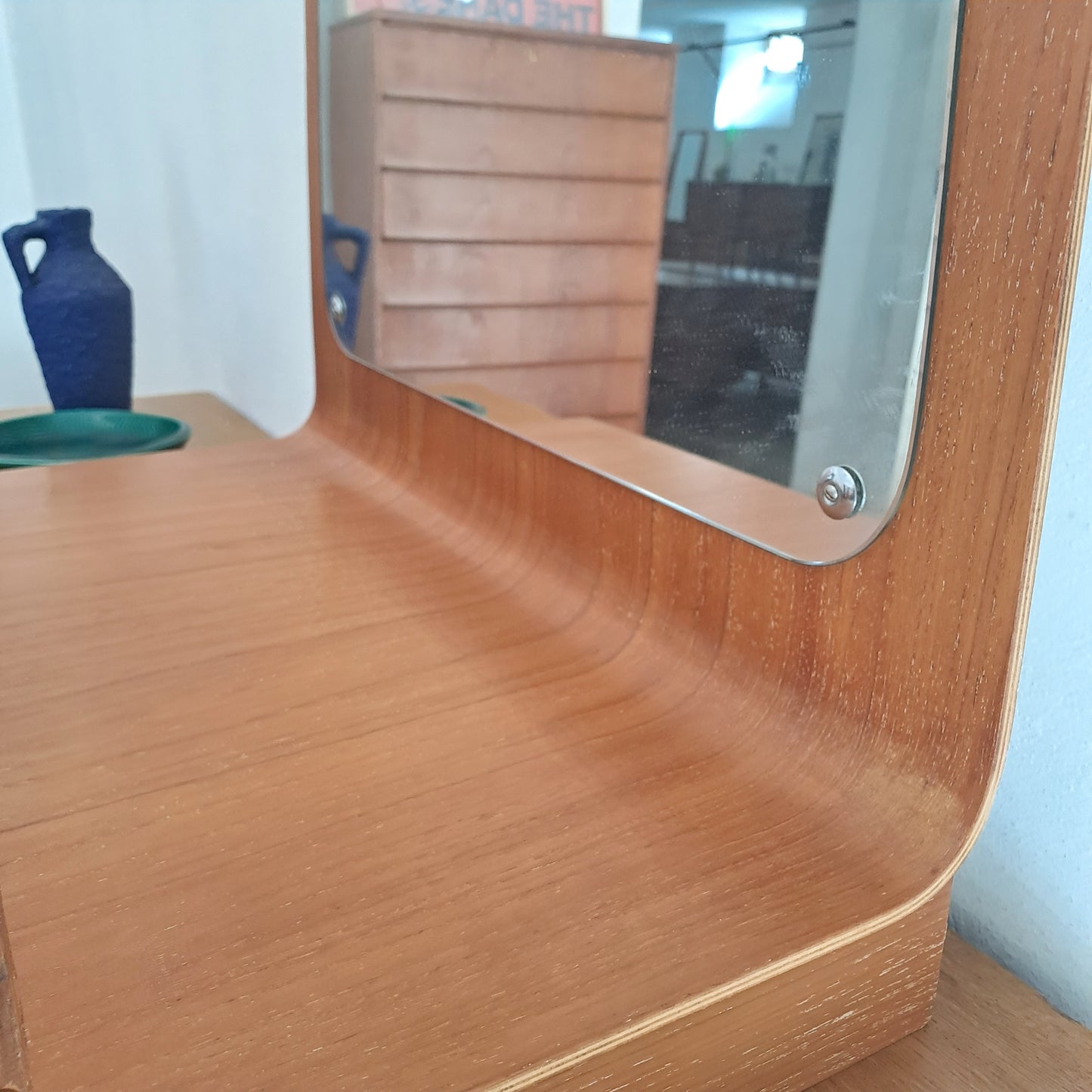 Specchio sospeso Johannes Andersen vintage design danese originale anni 50 [72rdx-andersen]
