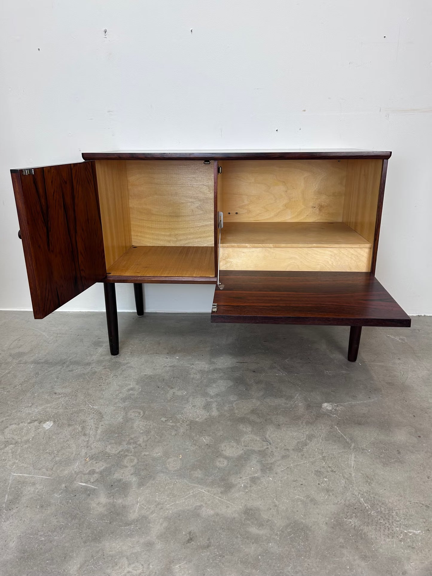 Sideboard palissandro 80cm design vintage danese | nr10086
