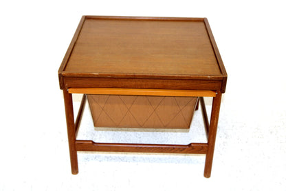 Porta lana design danese vintage anni 60 [sw20932] misure L.56 H.46,5 P.56