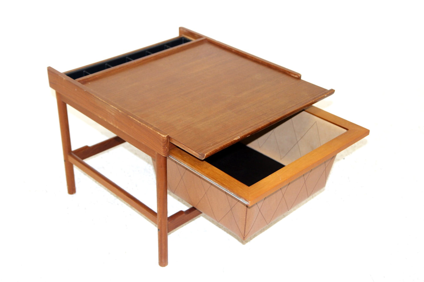 Porta lana design danese vintage anni 60 [sw20932] misure L.56 H.46,5 P.56