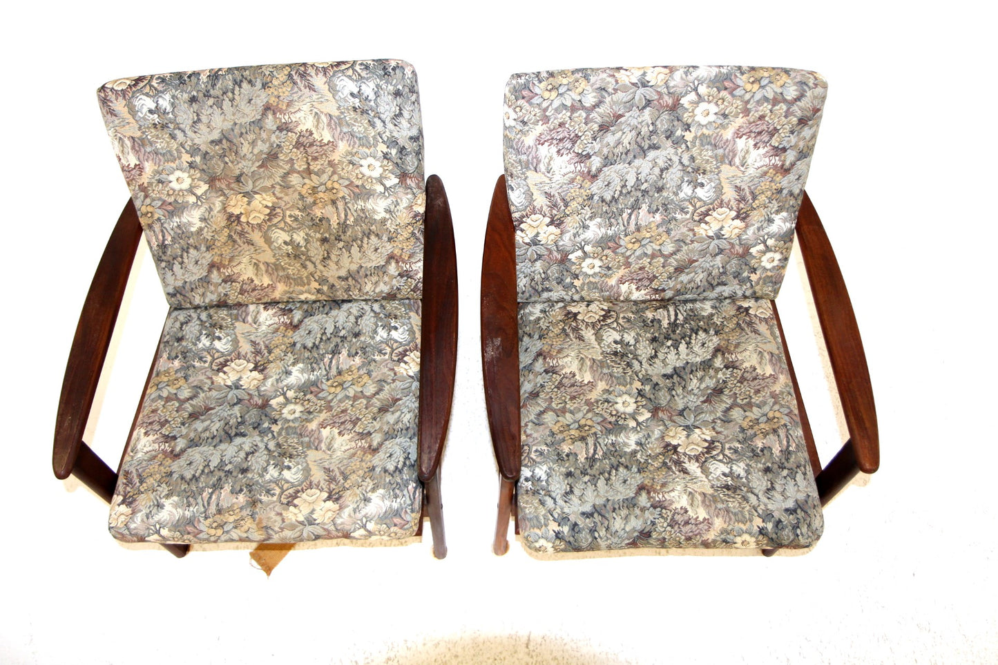 Poltroncine design svedese vintage anni 50 [sw20960] misure L.65,5 H.67 P.77