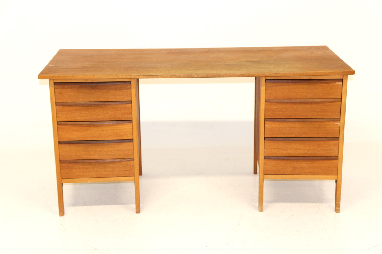 Scrivania design danese vintage anni 60 [sw21172] misure L.150 H.75 P.63