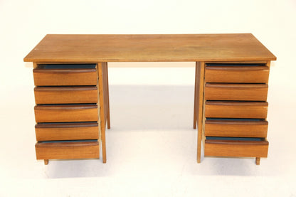 Scrivania design danese vintage anni 60 [sw21172] misure L.150 H.75 P.63