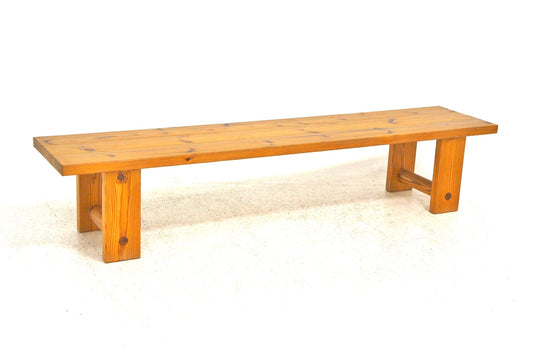 Panca 200cm pino design svedese anni 70 | sw21936