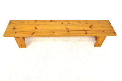 Panca 200cm pino design svedese anni 70 | sw21936