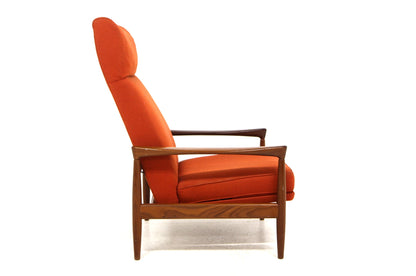 Poltrona "Kolding" Erik Wørtz design svedese vintage anni 60 [sw22181] misure L.72 H.102 P.85