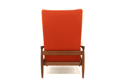 Poltrona "Kolding" Erik Wørtz design svedese vintage anni 60 [sw22181] misure L.72 H.102 P.85
