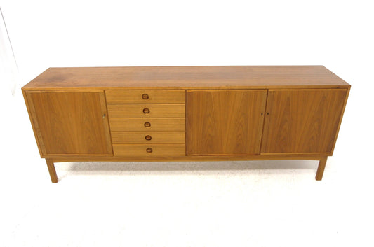 Sideboard Skaraborgs Möbelindustri design svedese vintage anni 60 [sw23140] misure L.216 H.81 P.45
