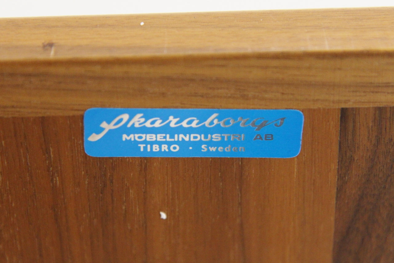 Sideboard Skaraborgs Möbelindustri design svedese vintage anni 60 [sw23140] misure L.216 H.81 P.45