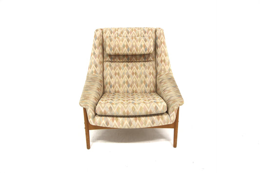 Poltrona "Profil" Folke Ohlsson design svedese vintage anni 60 [sw23805] misure L.86 H.87 P.95