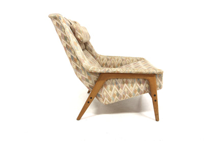 Poltrona "Profil" Folke Ohlsson design svedese vintage anni 60 [sw23805] misure L.86 H.87 P.95
