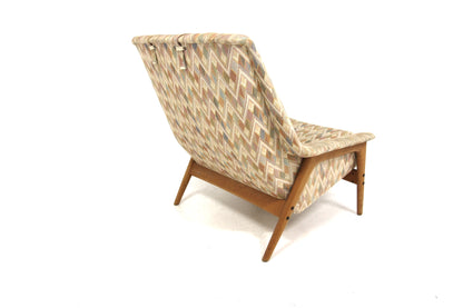 Poltrona "Profil" Folke Ohlsson design svedese vintage anni 60 [sw23805] misure L.86 H.87 P.95