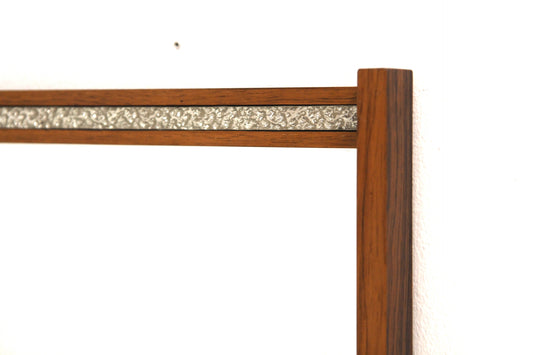 Specchio Fröseke Nybro fabriken vintage design svedese anni 60 [sw24061] misure L.57 H.117 P.3,5