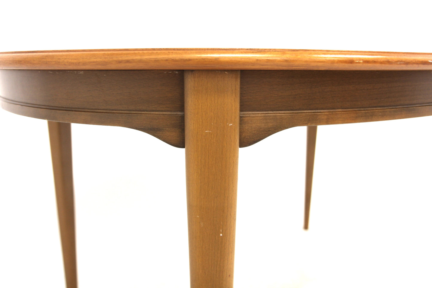 Tavolo ovale design svedese vintage anni 60 [sw24068] misure L.160+50 P.95 H.75