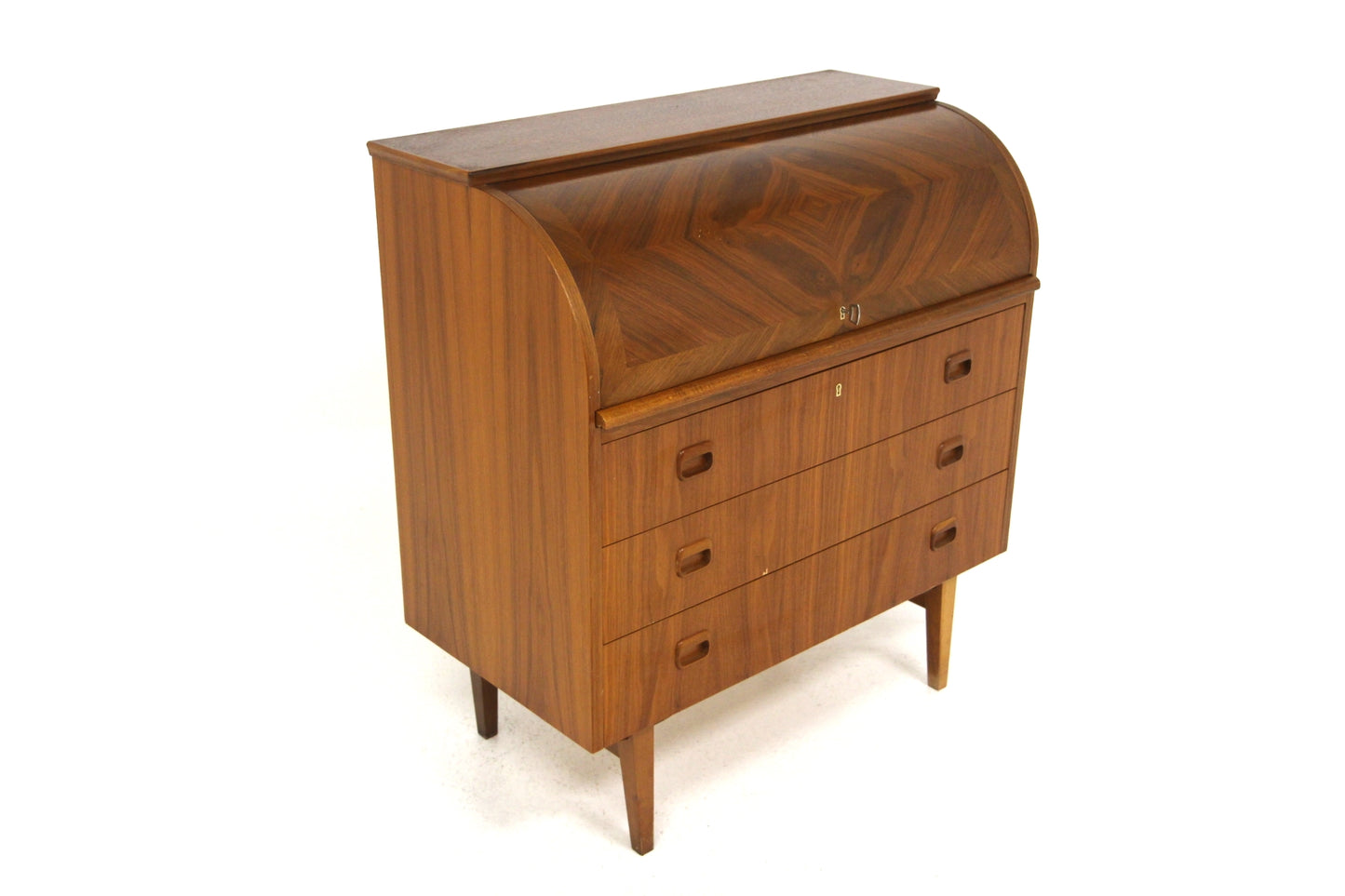 Scrittoio design danese vintage anni 60 [sw24296] misure L.90 H.97 P.46