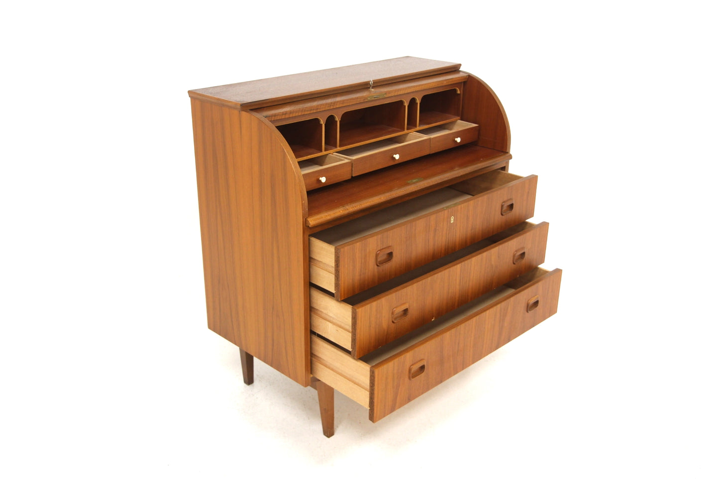 Scrittoio design danese vintage anni 60 [sw24296] misure L.90 H.97 P.46